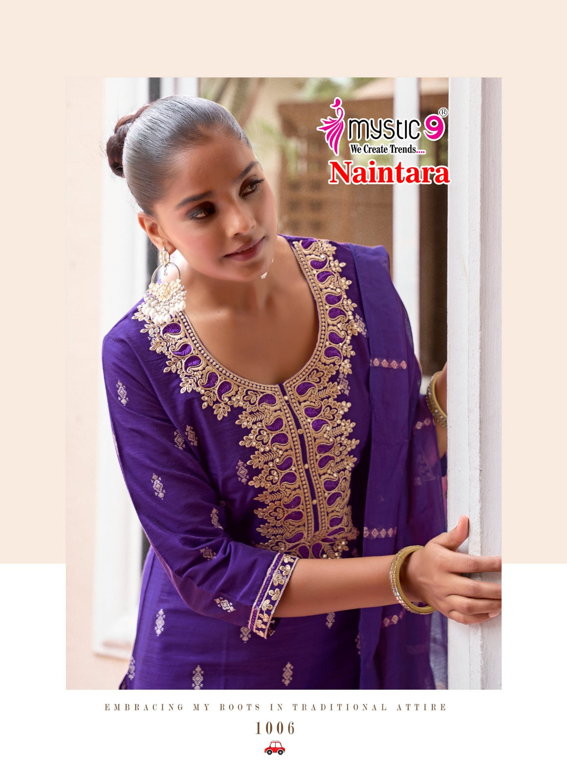 Naintara Mystic 9 Banglori Silk Readymade Pant Style Suits Manufacturer
