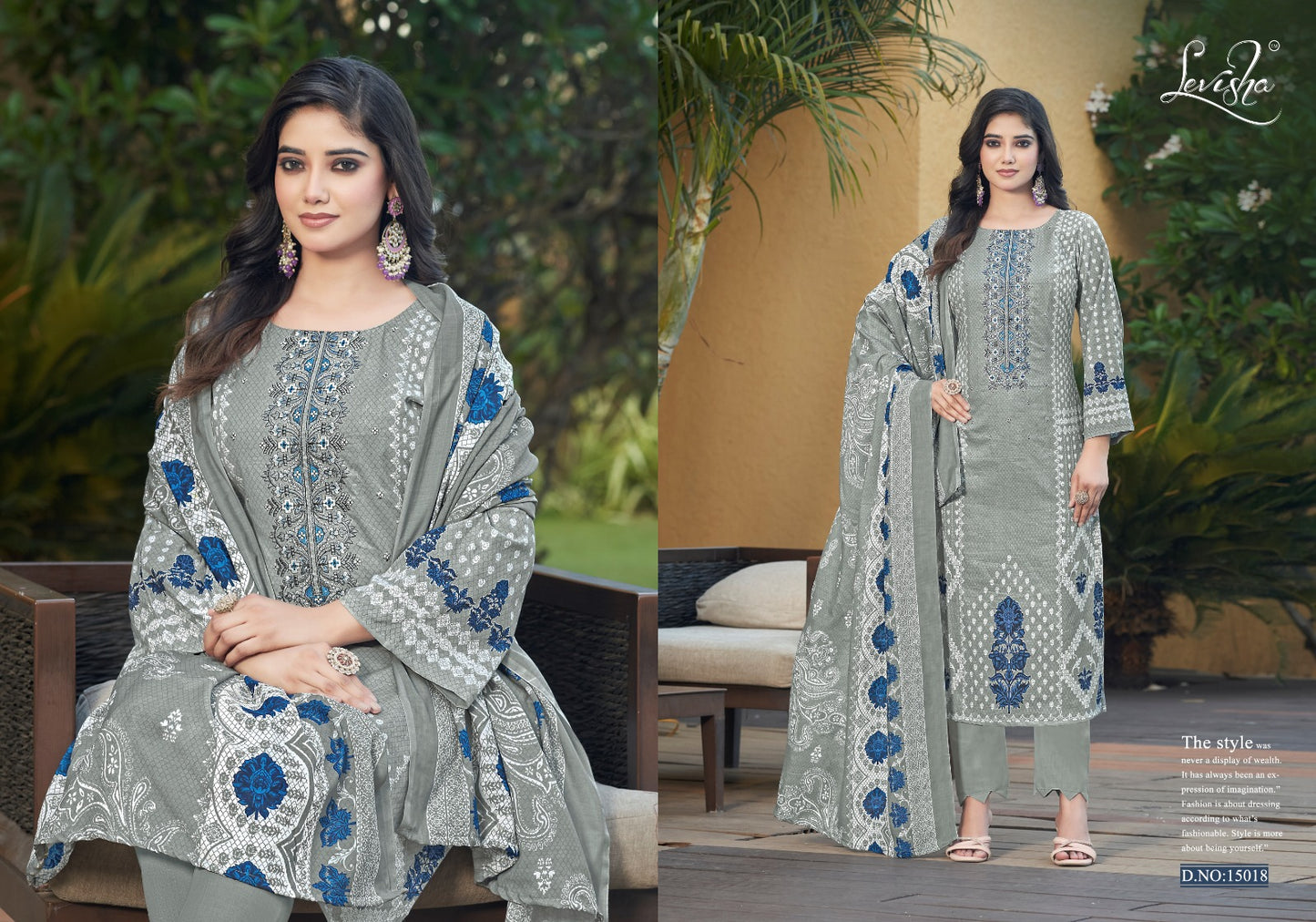 Naira Nx Vol 15 Levisha Cambric Cotton Karachi Salwar Suits Wholesale Price