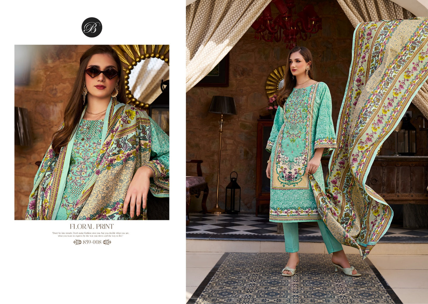 Naira Vol 111 Belliza Designer Studio Cotton Karachi Salwar Suits Wholesaler Gujarat