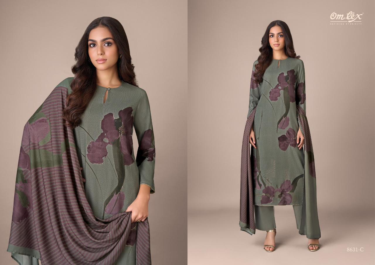 Nancy Omtex Pashmina Suits Wholesaler Ahmedabad