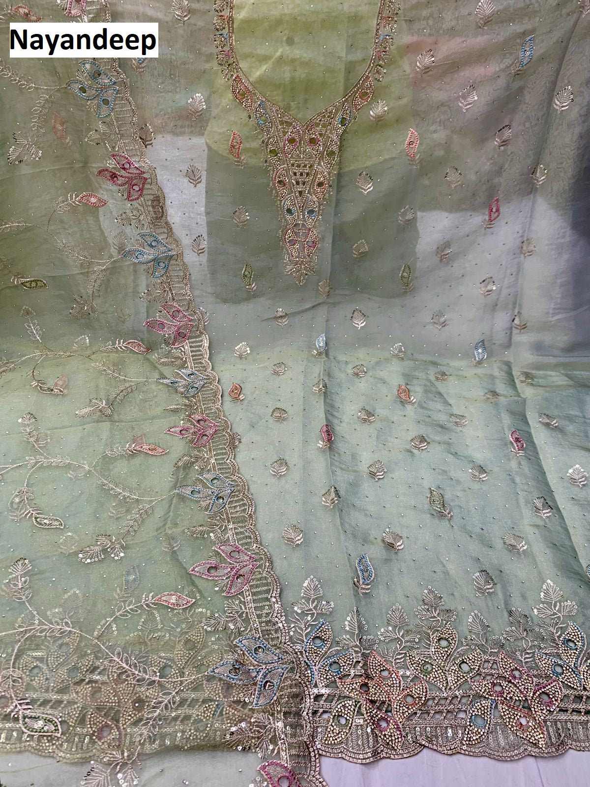 Nandani New Nayandeep Silk Salwar Suits Supplier Gujarat