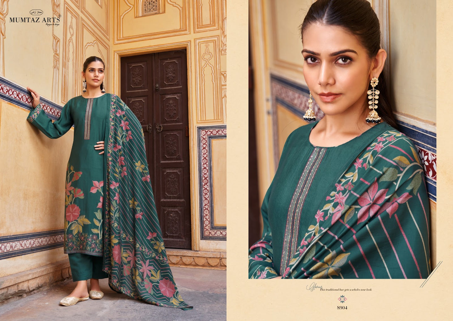 Naqsh Mumtaz Arts Viscose Muslin Karachi Salwar Suits Supplier
