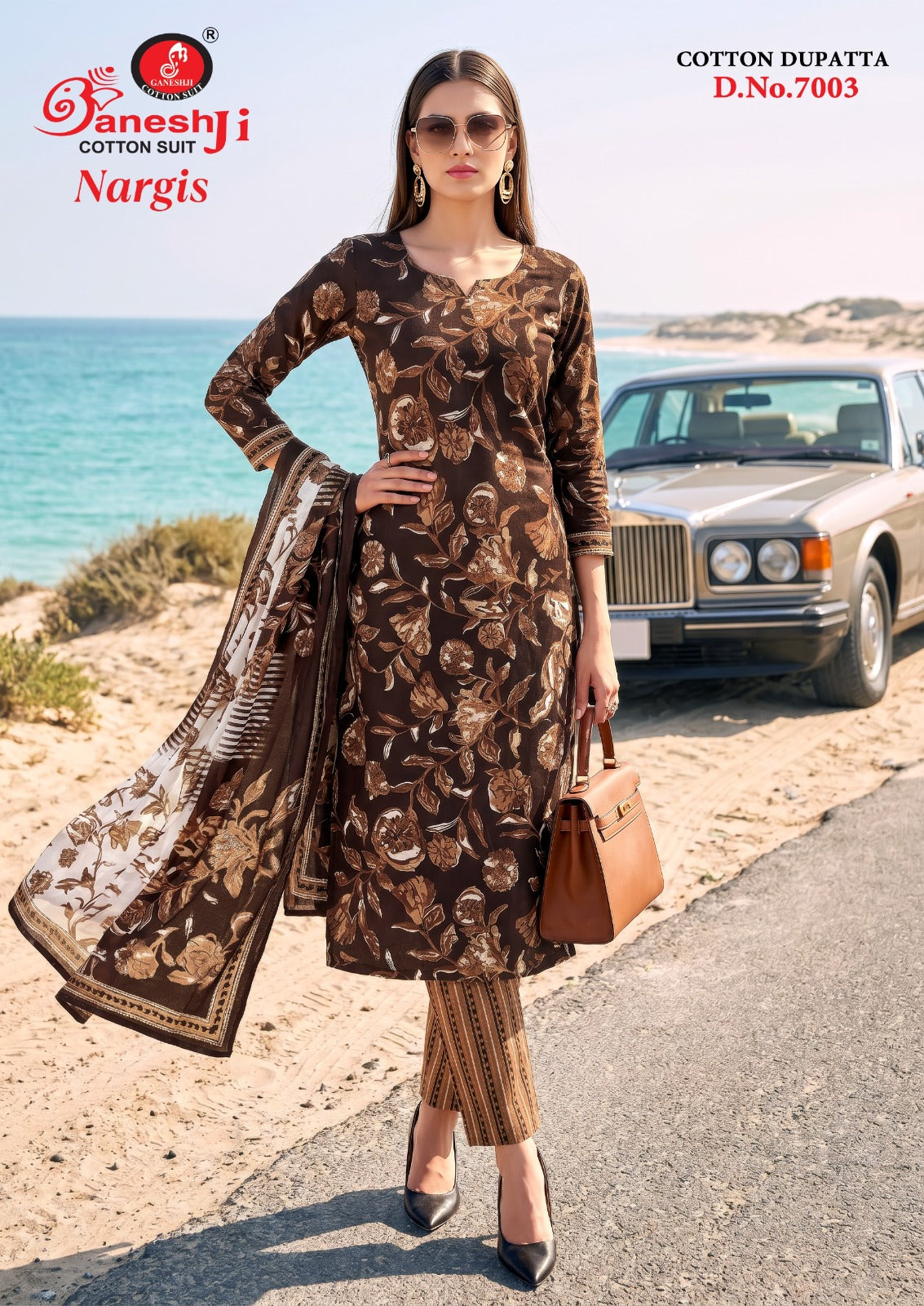 Nargis Vol 7 Ganeshji Cotton Dress Material Manufacturer Gujarat