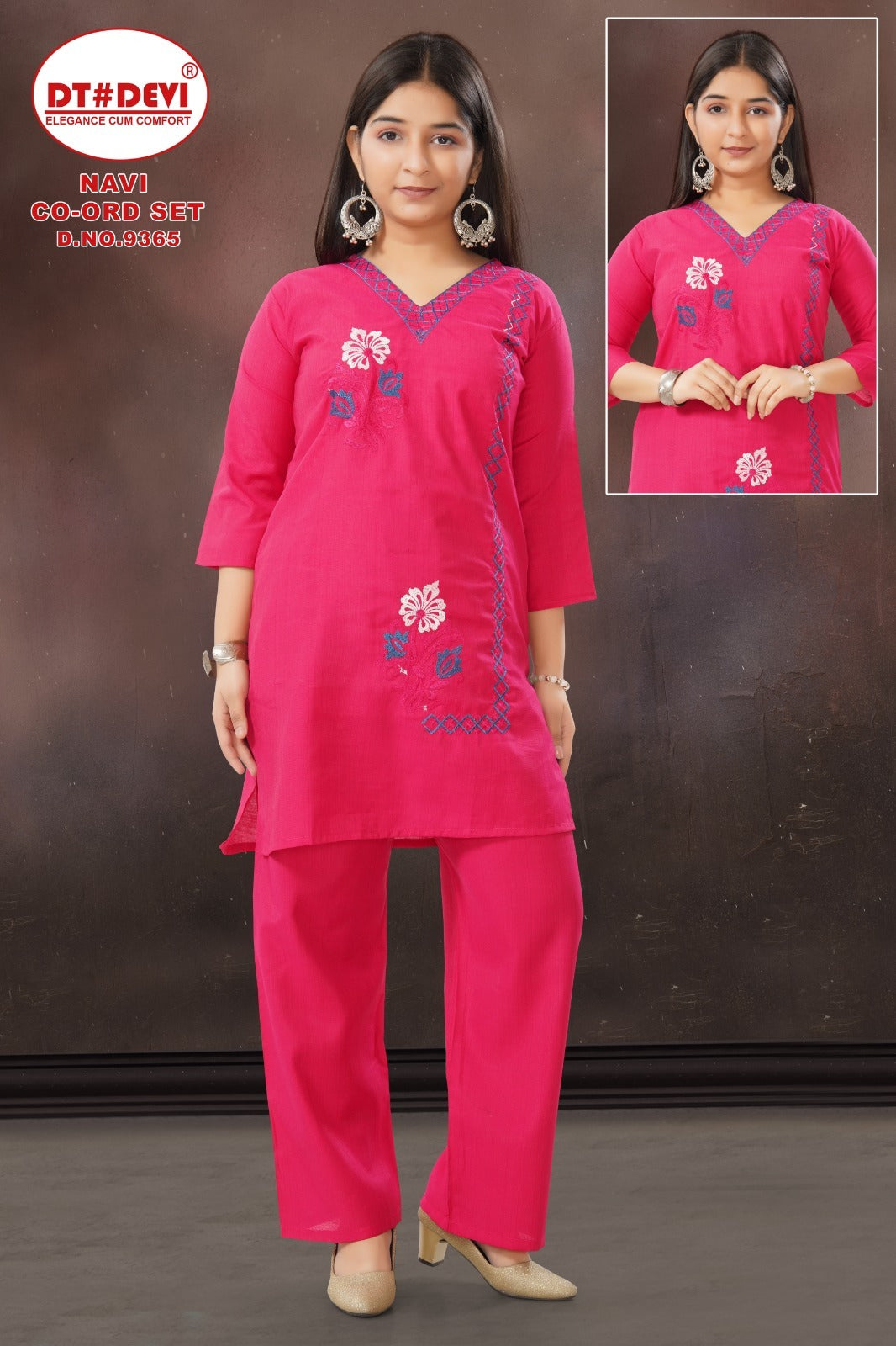 Navi Dn 9365 Dt Devi Vetican Girls Co Ord Set Manufacturer Gujarat