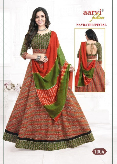 Navratri Special Vol 1 Aarvi Fashions Cotton Chaniya Choli Supplier India