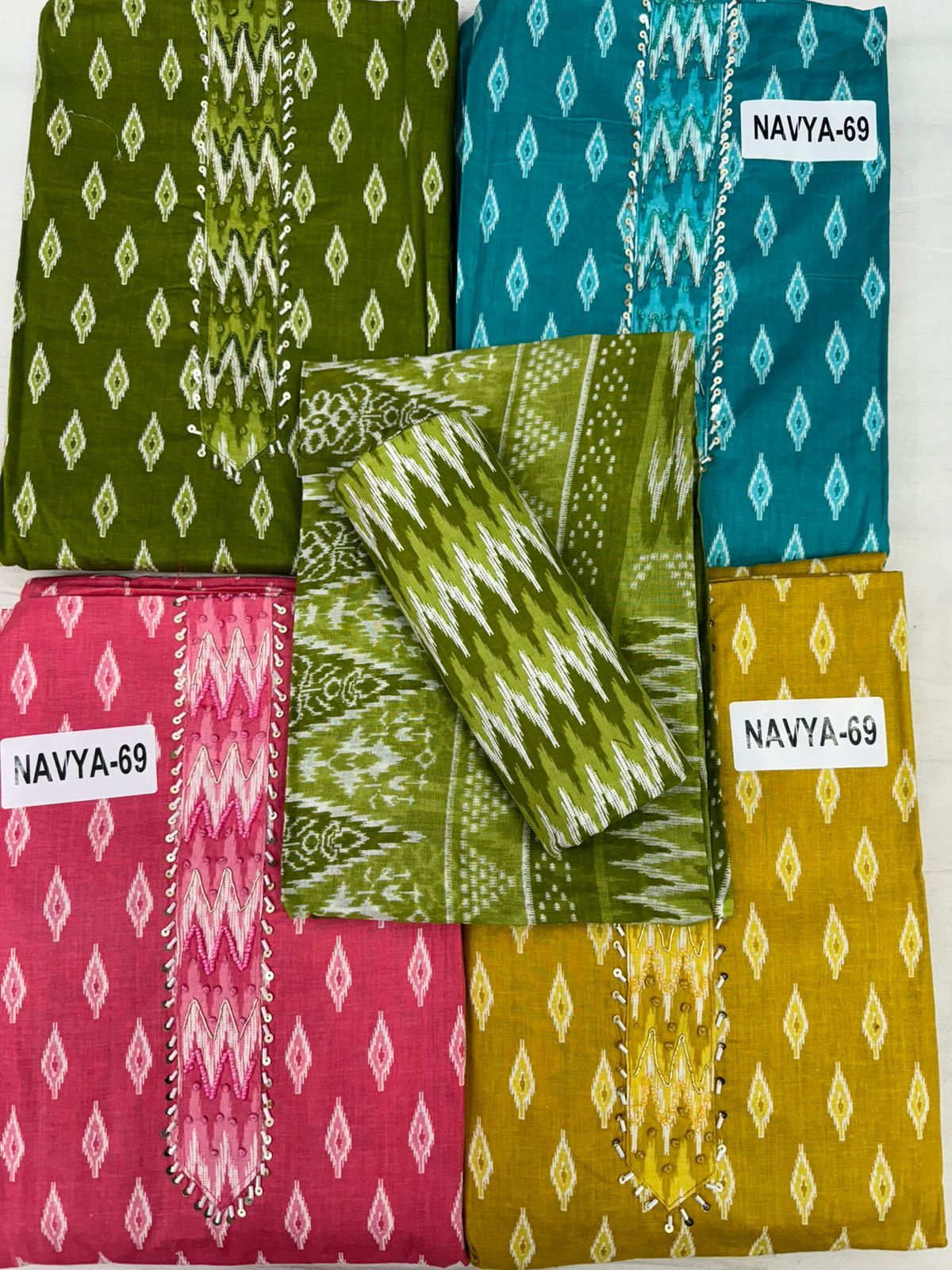 Navya Nayandeep Pure Lawn Salwar Suits