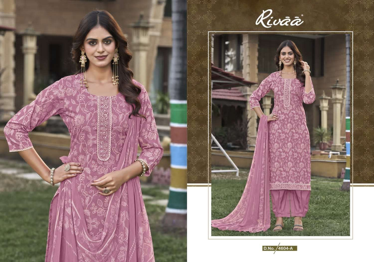 Navya Rivaa Lawn Pakistani Salwar Suits Exporter Gujarat