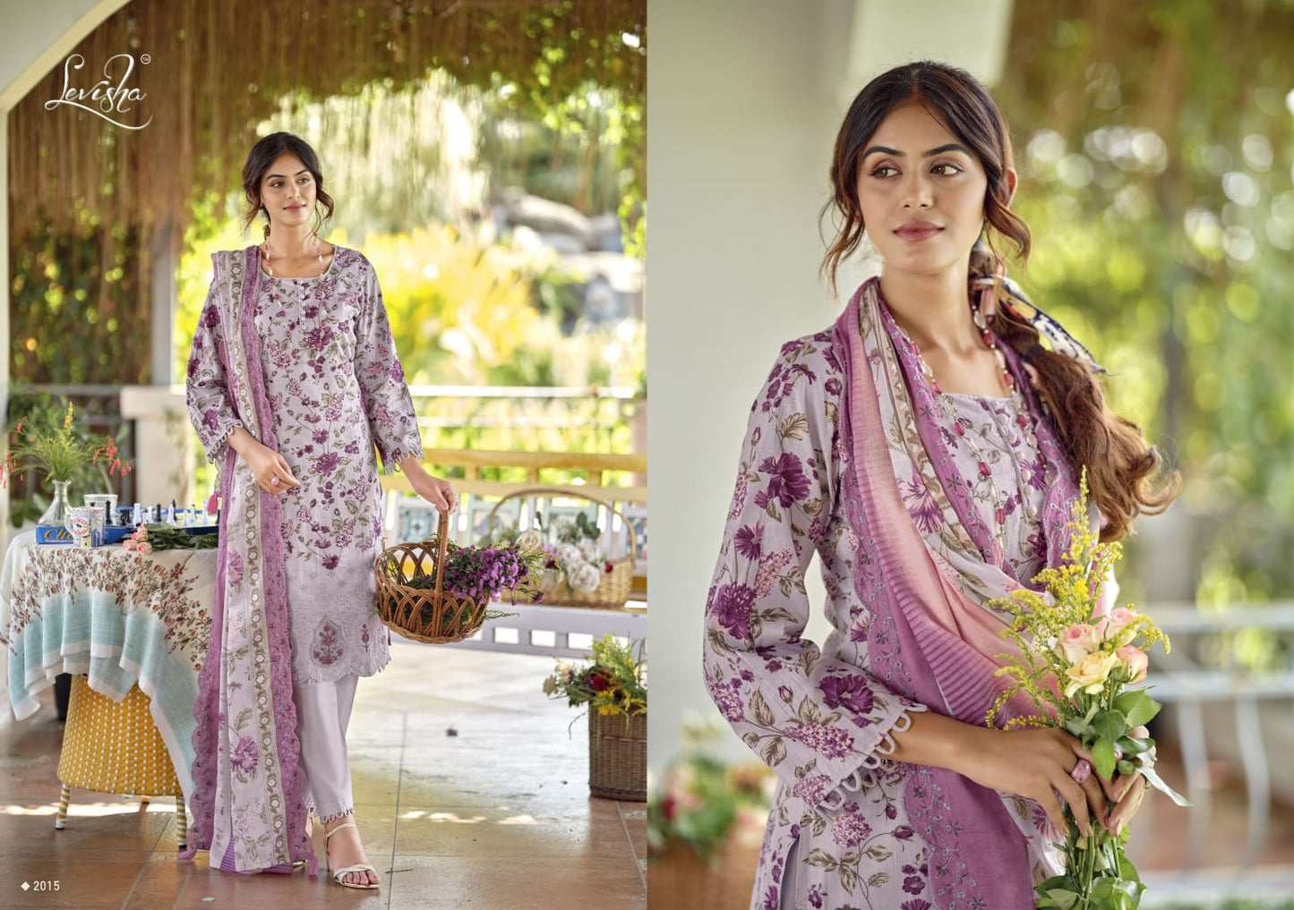 Nawazish Vol 2 Levisha Lawn Cotton Karachi Salwar Suits Wholesaler Gujarat