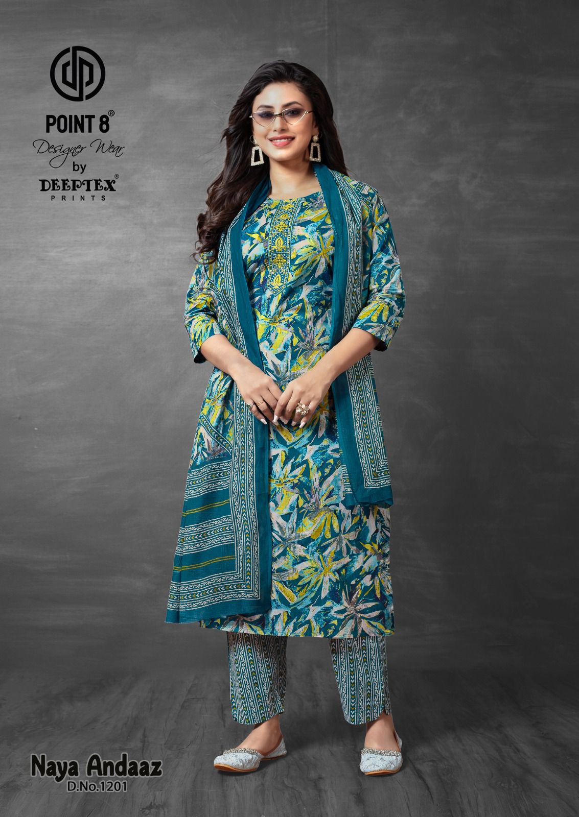 Naya Andaaz Vol 12 Deeptex Prints Readymade Cotton Pant Suits Wholesale
