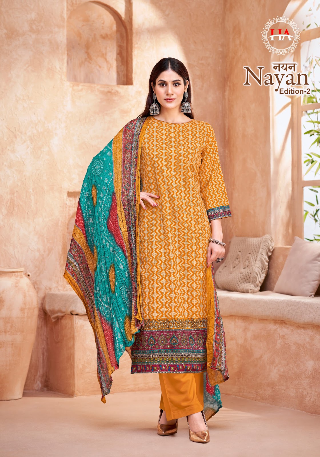 Nayan Edition 2 Harshit Fashion Zam Plazzo Style Suits Exporter Gujarat