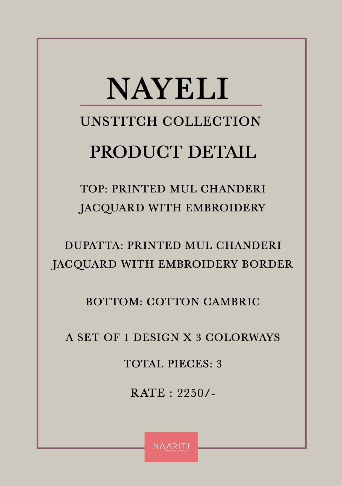 Nayeli Naariti Mul Chanderi Pant Style Suits Wholesaler
