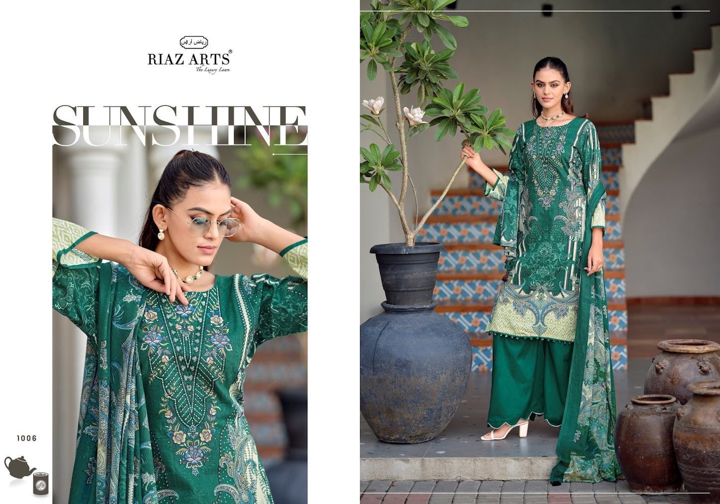 Nayra Vol 43 Riaz Art Cotton Karachi Salwar Suits Supplier India