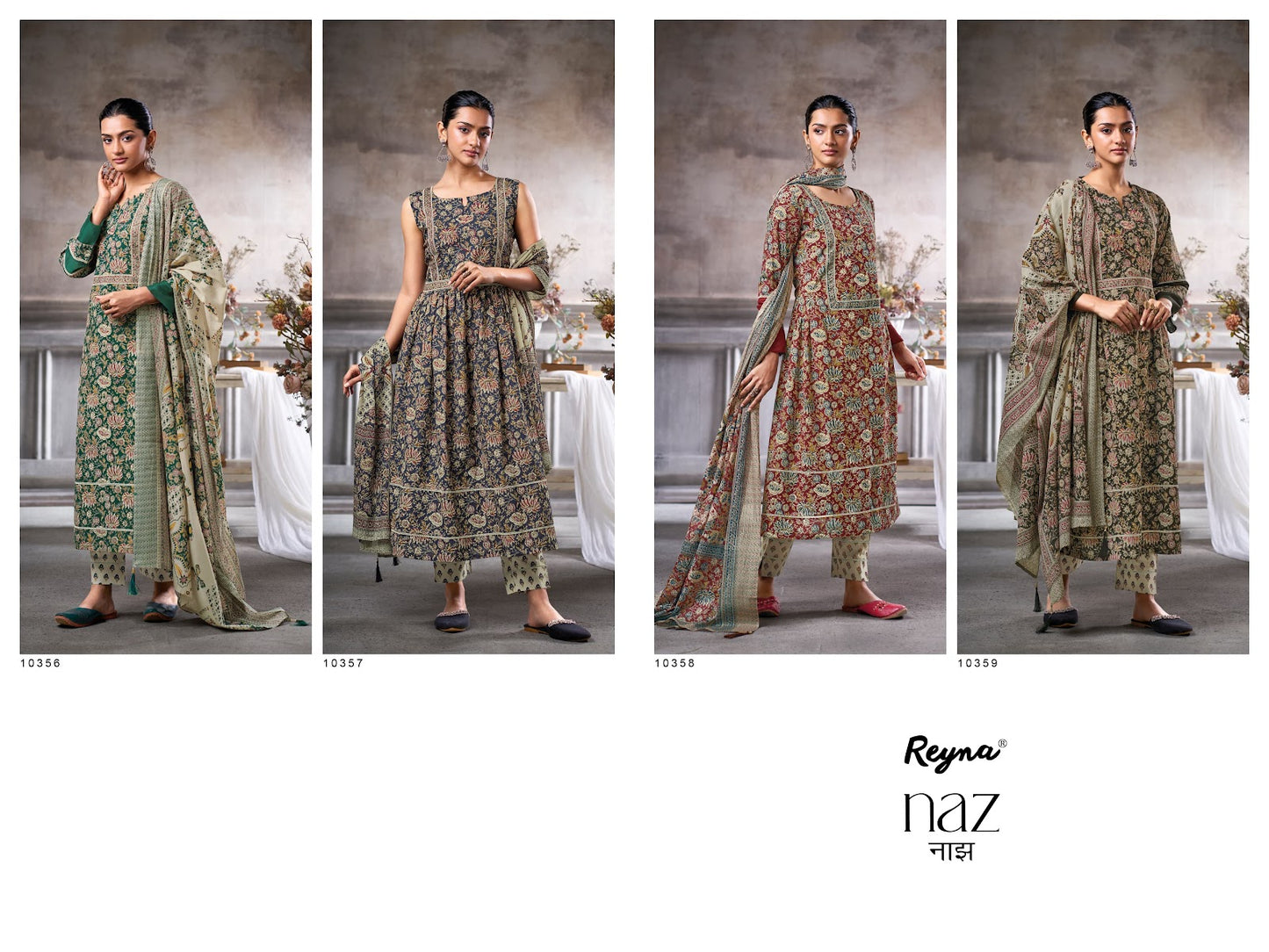 Naz Reyna Cotton Pant Style Suits Wholesaler