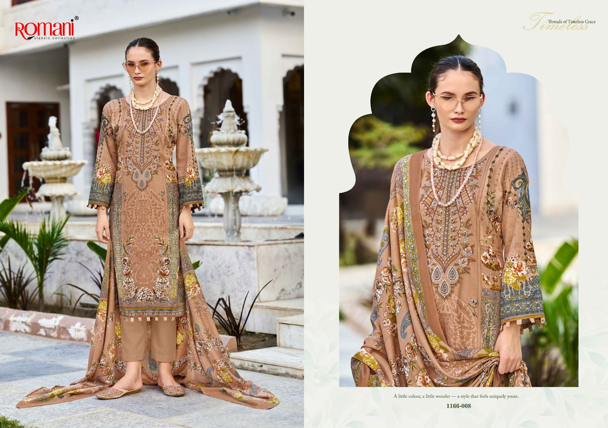 Needle Wonder Vol 17 Romani Mix Cotton Karachi Salwar Suits Manufacturer Ahmedabad