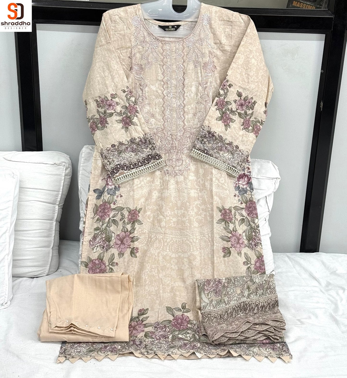 Needle Wonder Vol 1 Shraddha Designer Cotton Karachi Readymade Suits Exporter Ahmedabad