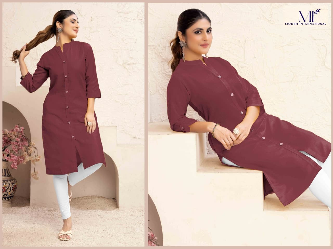 Neer Vol 2 Moksh Cotton Kurti With Pocket Wholesale Price