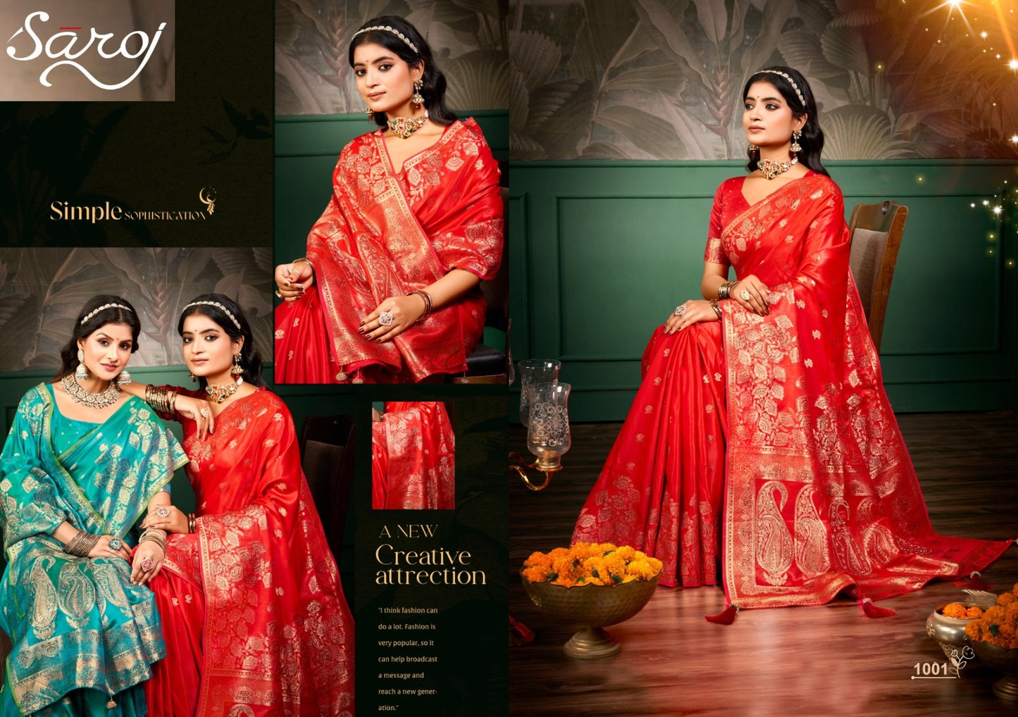 Neeyati Satin Saroski Vol 1 Saroj Silk Sarees Manufacturer Gujarat