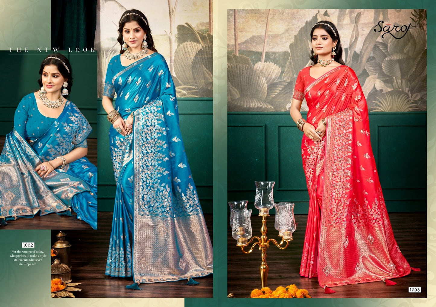 Neeyati Satin Saroski Vol 4 Saroj Silk Sarees Wholesale Price