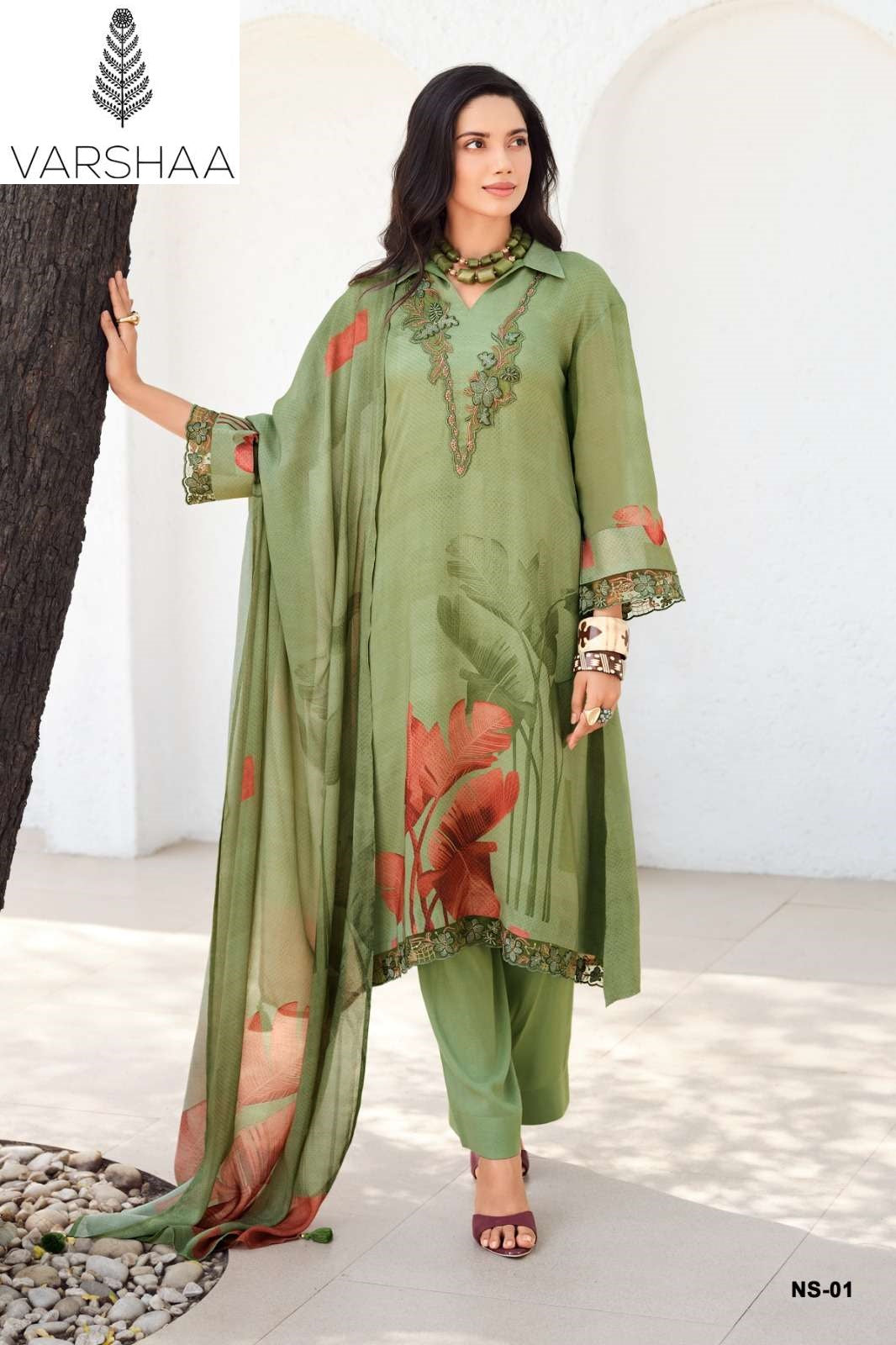 Nerissa Varshaa Organza Pant Style Suits Manufacturer Gujarat
