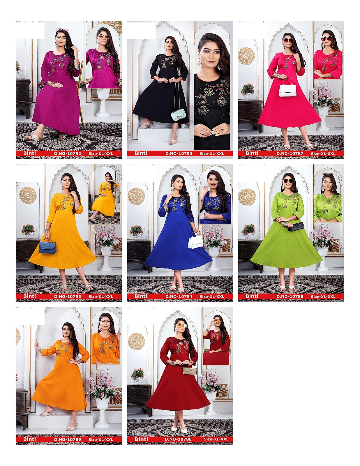New Binti Jnx Anarkali Kurtis Wholesale