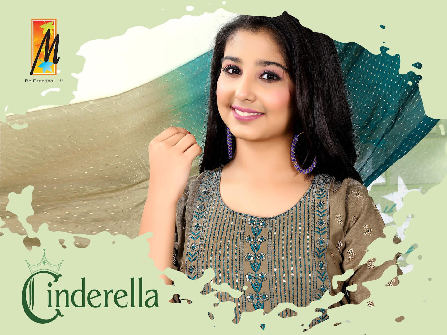 New Cinderella Master Heavy Reyon Girls Readymade Pant Suits Supplier Ahmedabad