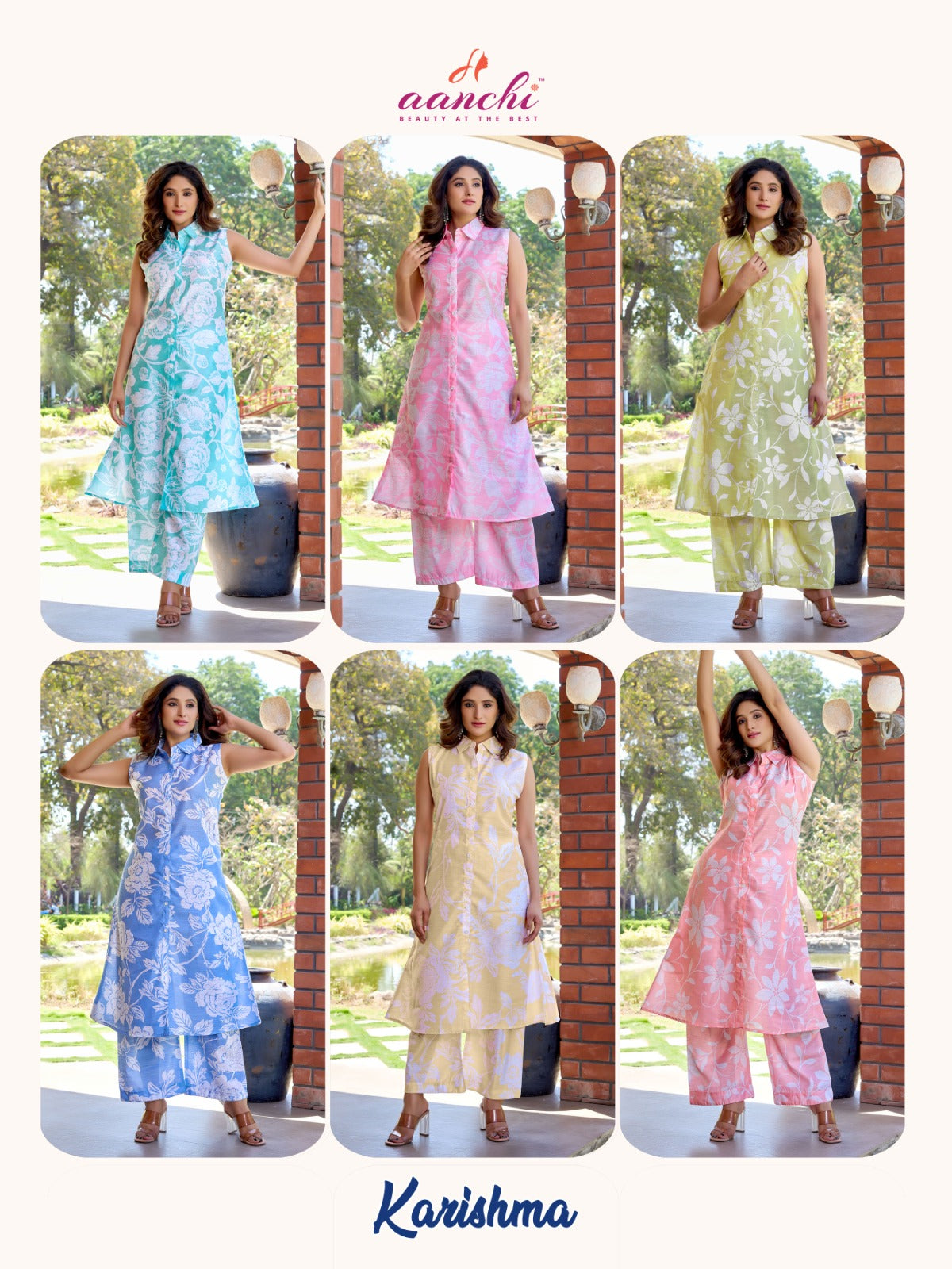 New Karishma Aanchi Vatican Co Ord Set Supplier India