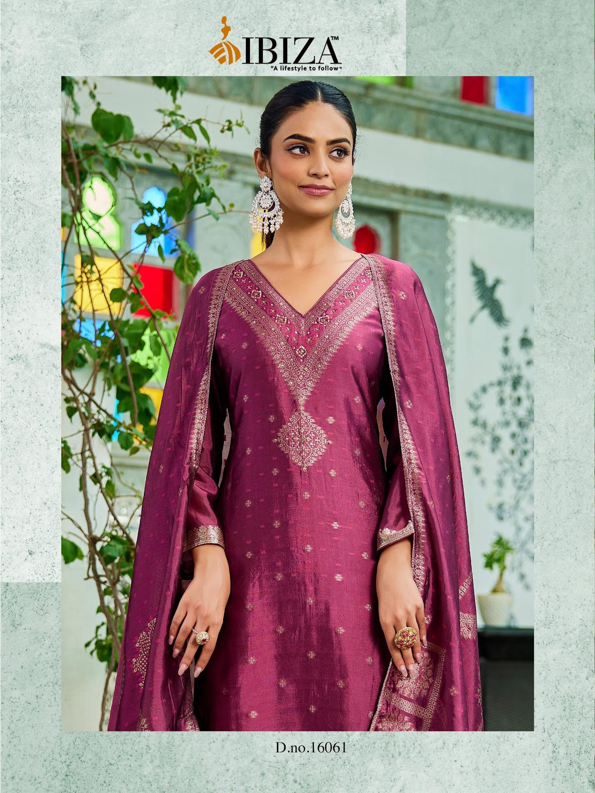 New Olivia Ibiza Banglori Silk Pant Style Suits Wholesale Price