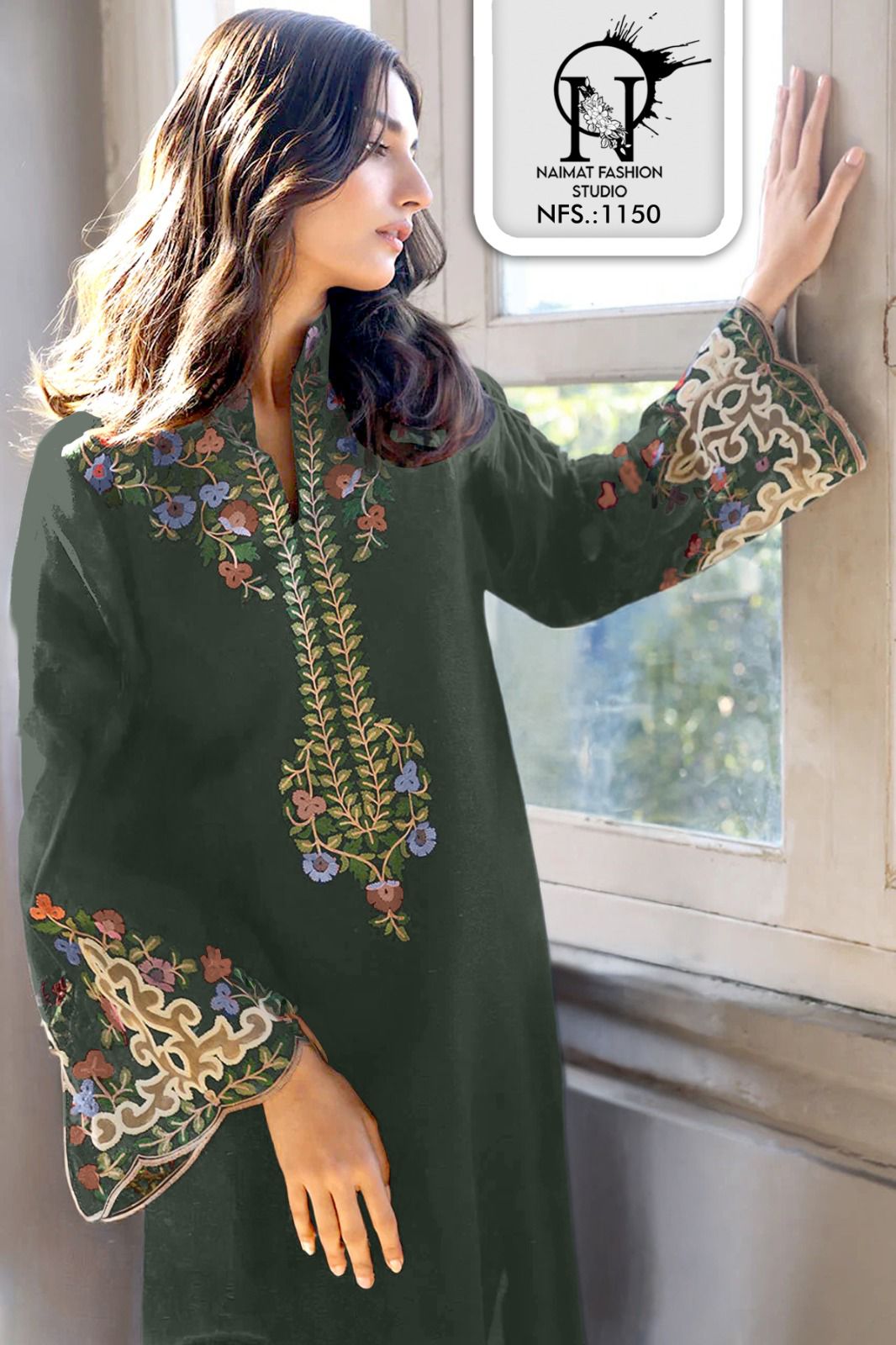 Nfs 1150 Naimat Fashion Studio Pure Fox Pakistani Readymade Suits Exporter Ahmedabad