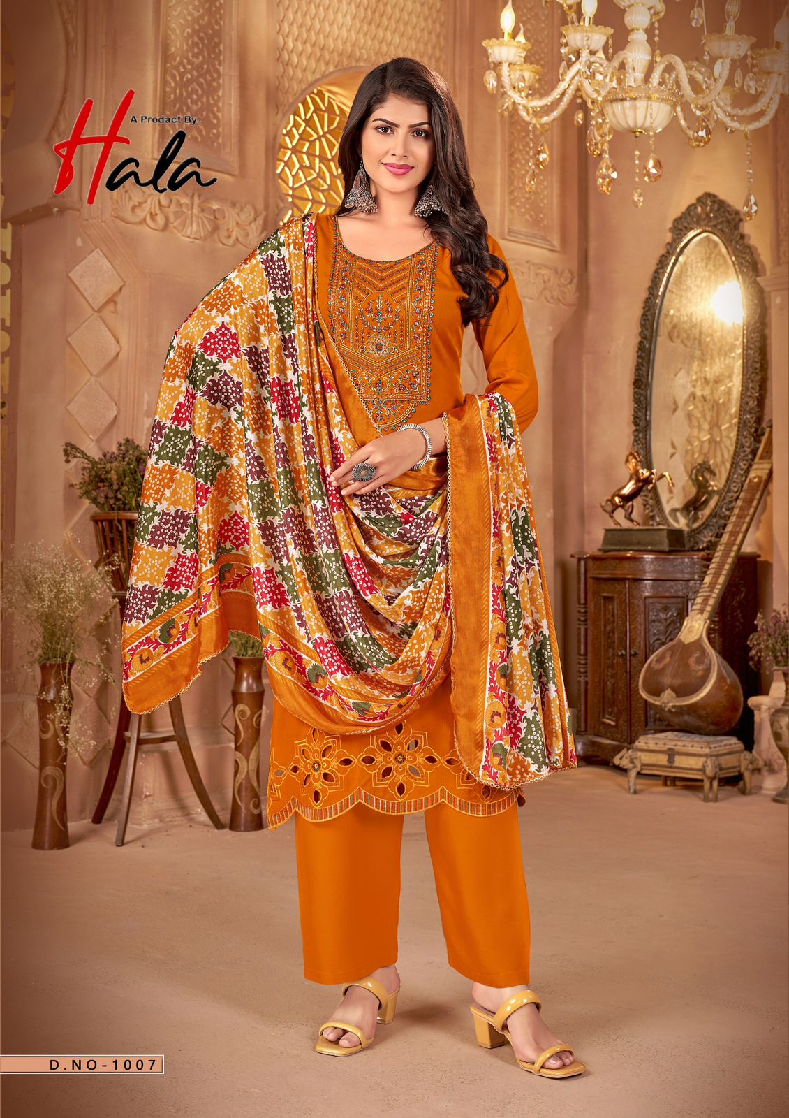 Nigaar New Edition Hala Reyon Karachi Salwar Suits Manufacturer India