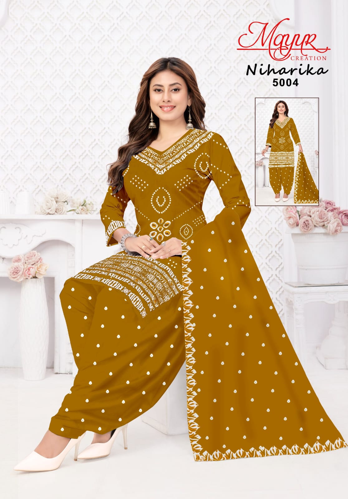 Niharika Vol 5 Mayur Creation Cotton Dress Material Supplier