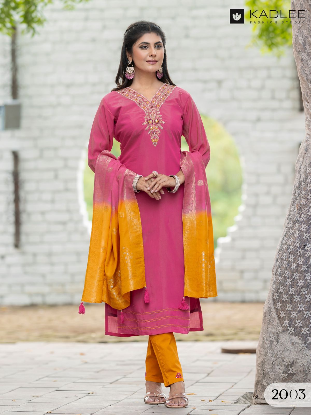 Nimaya Kadlee Simmer Readymade Pant Style Suits Wholesaler