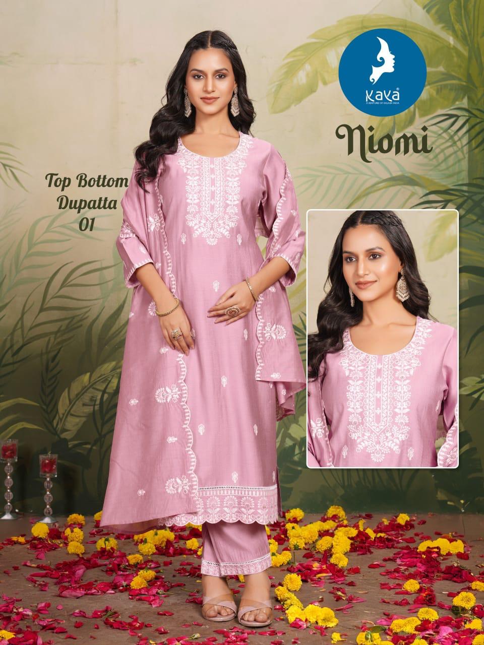 Niomi Kaya Readymade Pant Style Suits Exporter