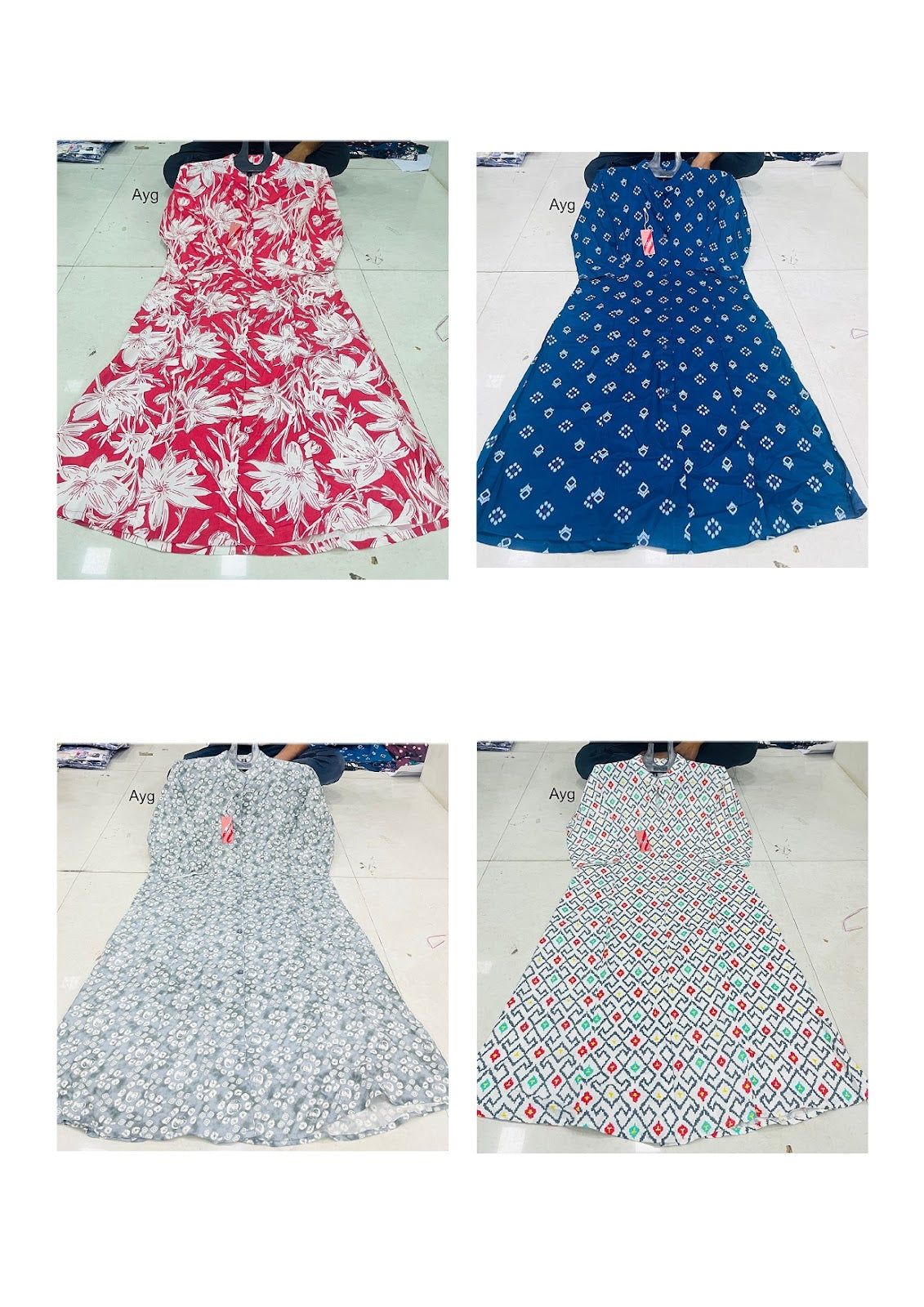 Nirali Liva Ayg Anarkali Kurtis Manufacturer India