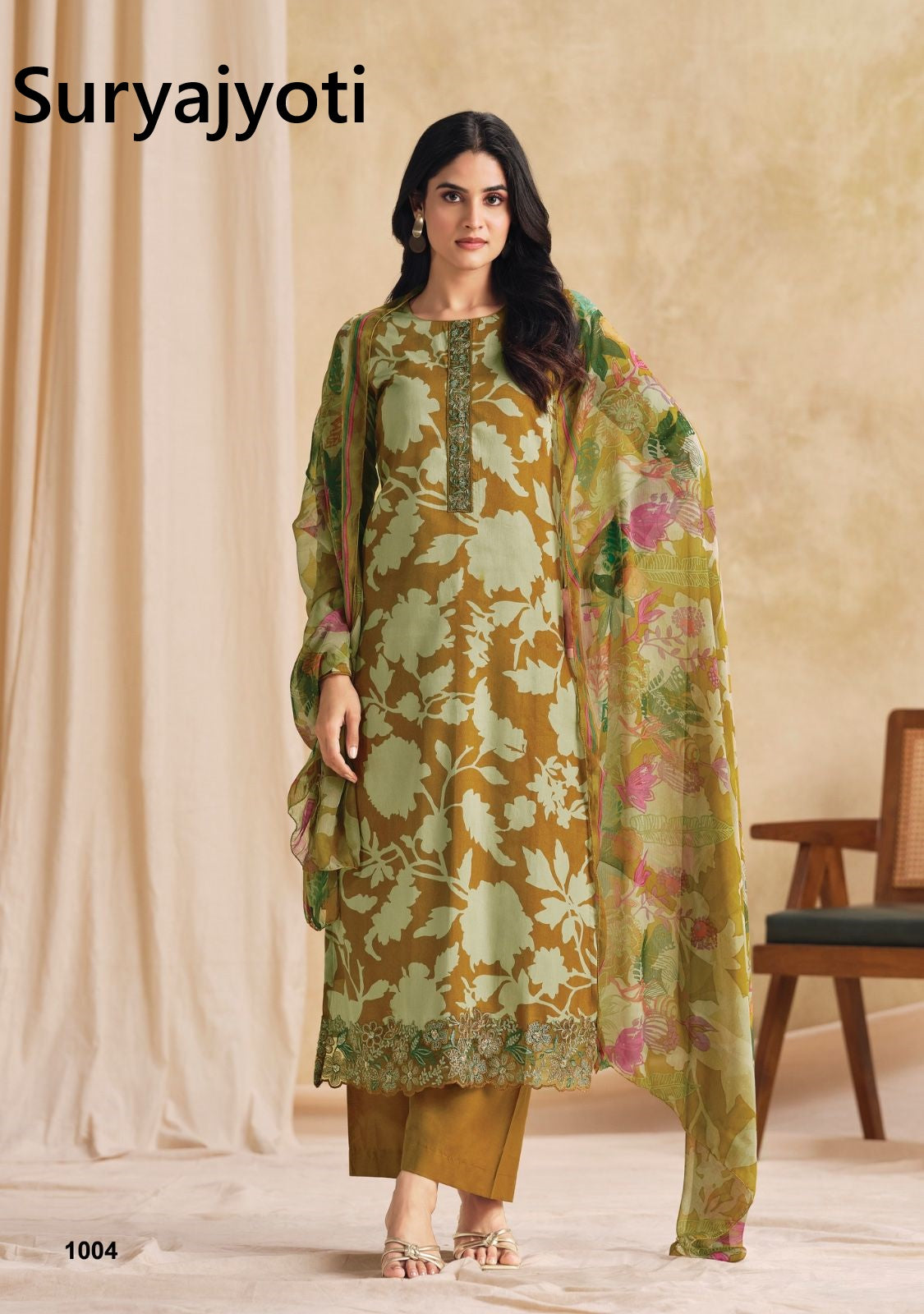 Nitya Vol 1 Suryajyoti Jaam Satin Karachi Salwar Suits Exporter