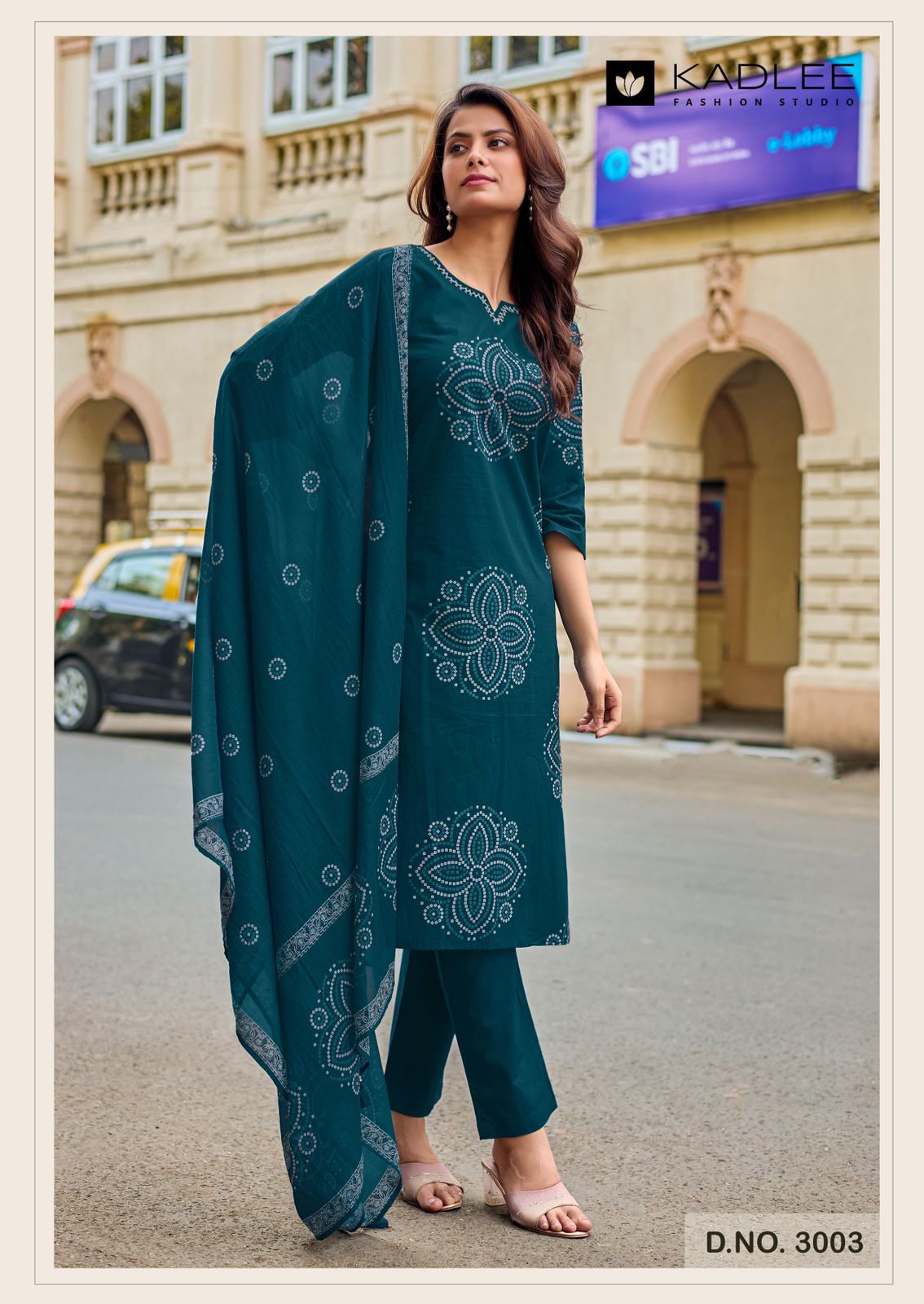Nivaasa Kadlee Readymade Cotton Pant Suits Wholesale Rate