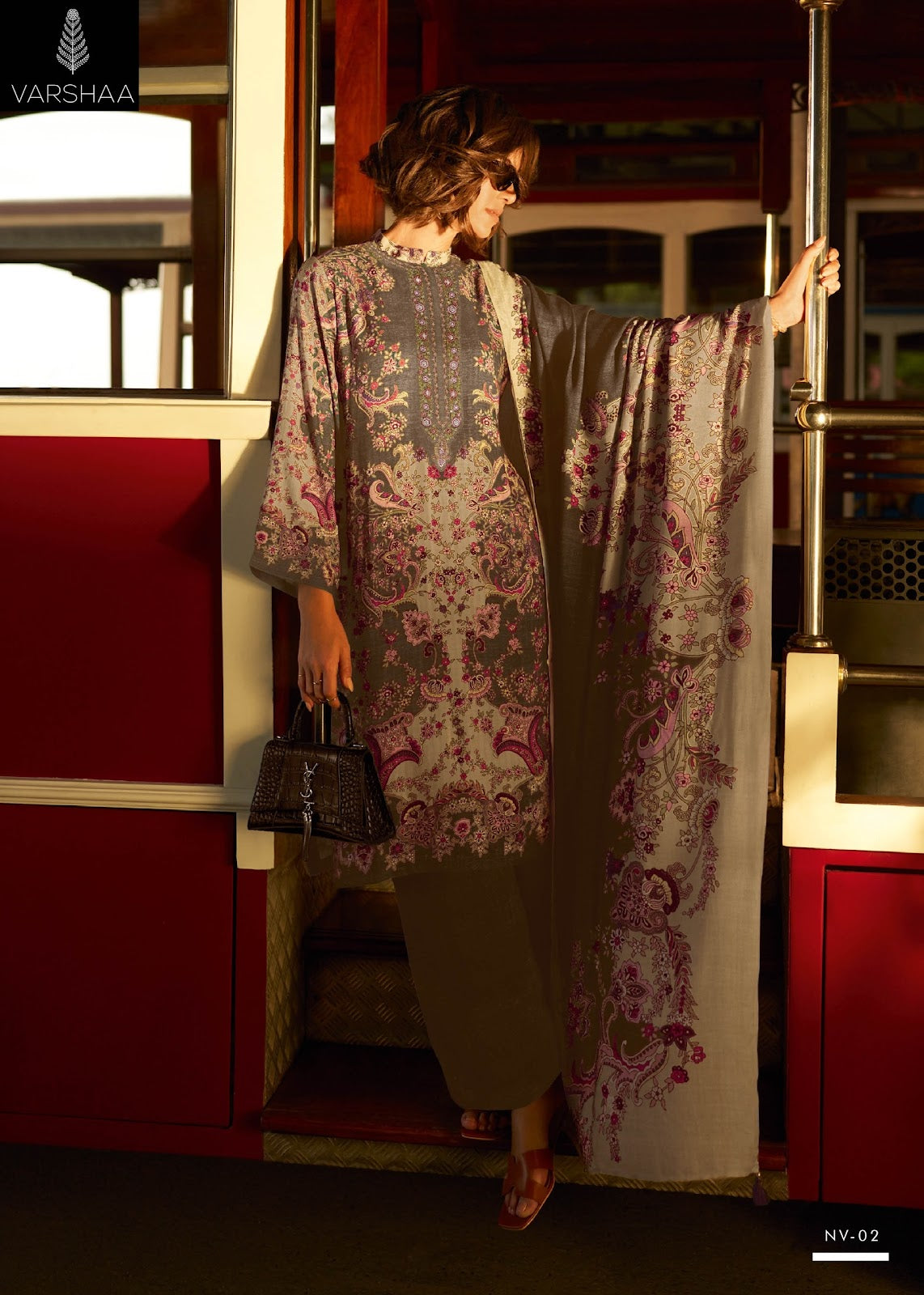 Nivasa Varshaa Crepe Pant Style Suits Wholesale Rate