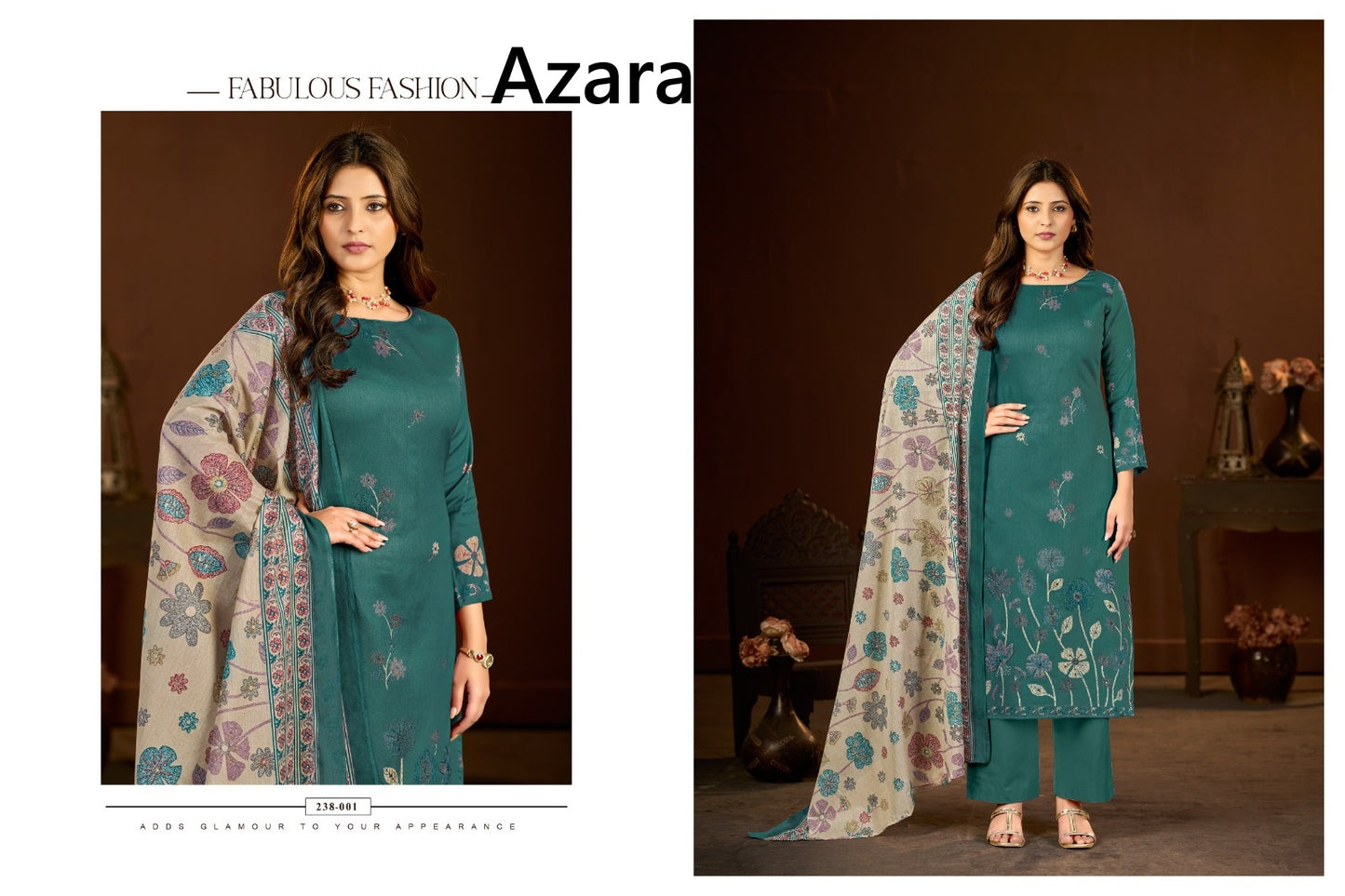 Nivisha 1209 Radhika Fashion Azara Jaam Cotton Karachi Salwar Suits Exporter Gujarat