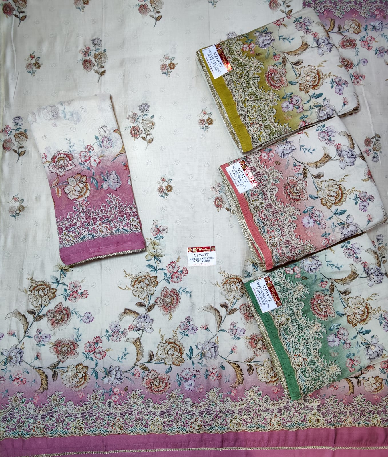 Niyati Maadhav Pure Muslin Salwar Suits Wholesaler India