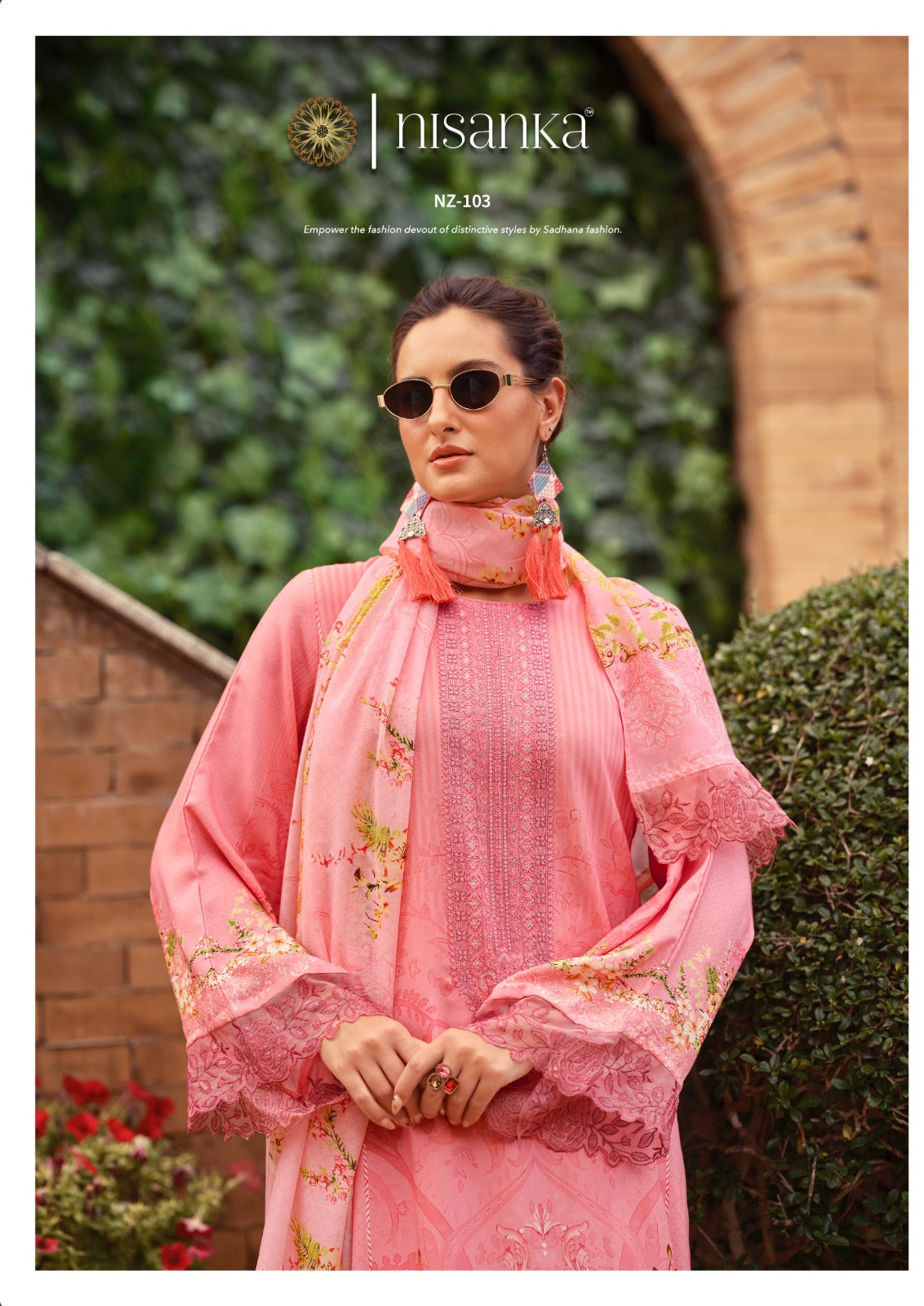 Nizaam Nisanka Lawn Cotton Karachi Salwar Suits Manufacturer Ahmedabad