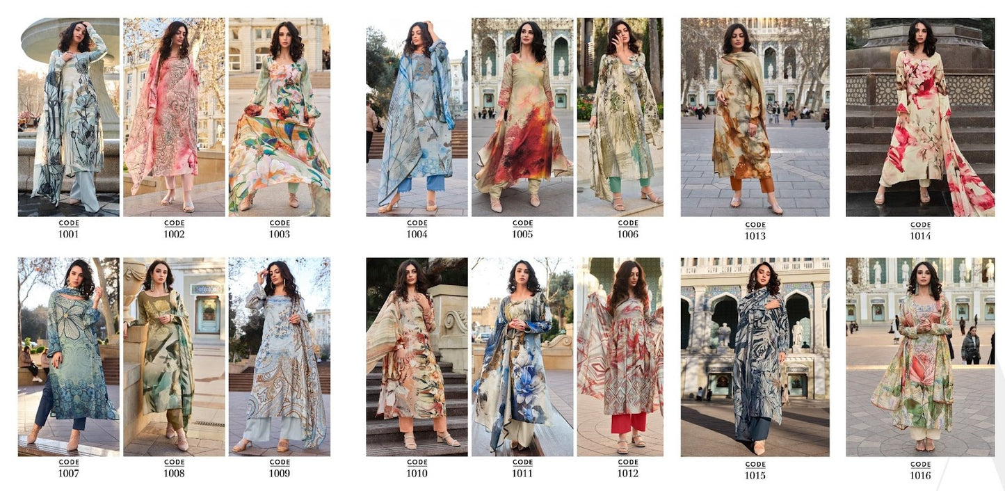 Nizami Yesfab Silk Pant Style Suits