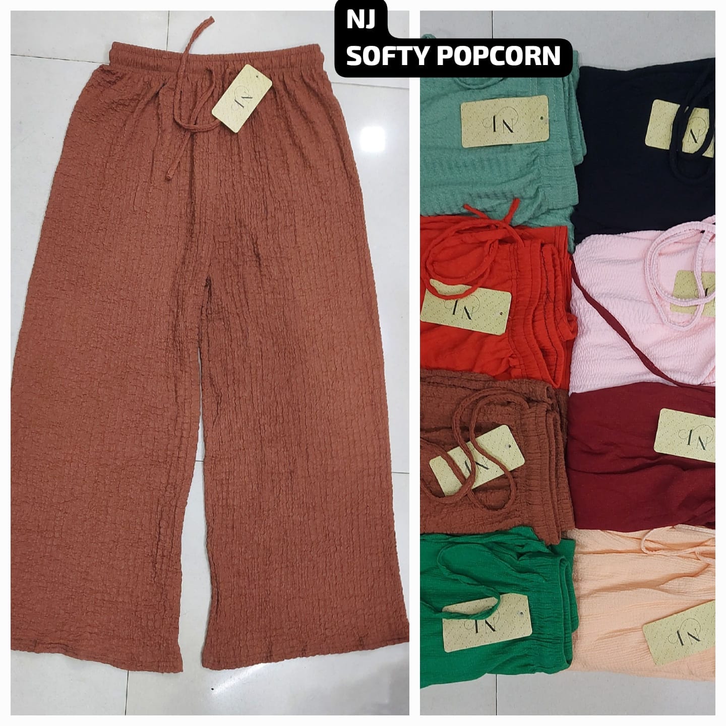 Nj Softy Popcorn Hanso Branded Palazzo Supplier