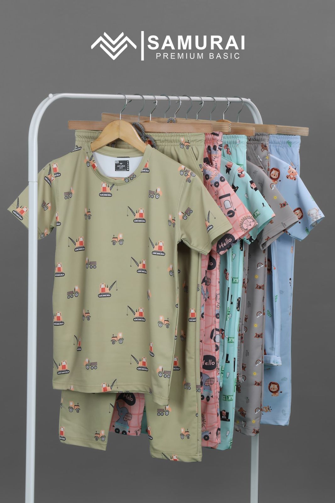 Nm-405 Samurai Looper Boys Co Ord Set Manufacturer