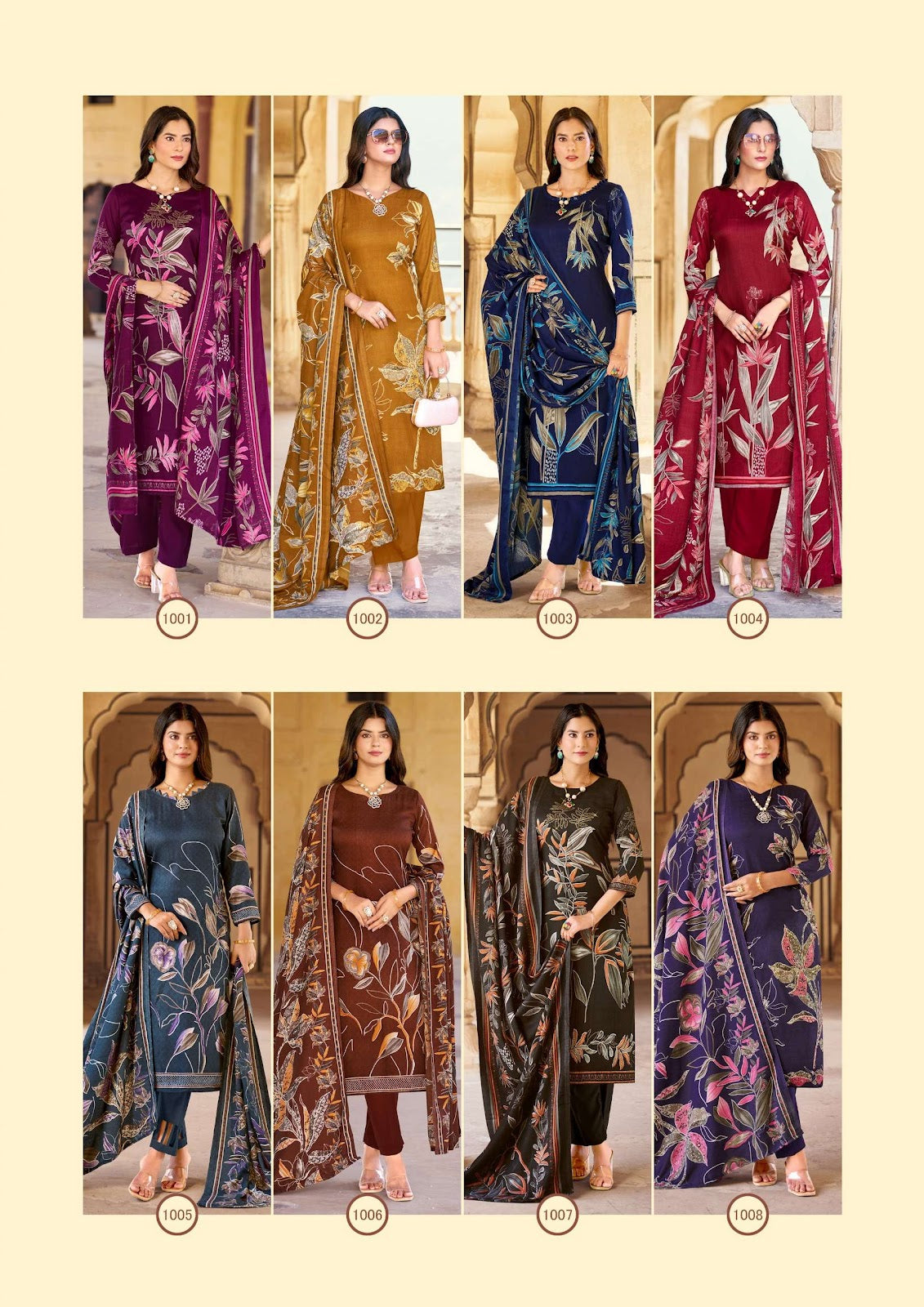 Noora Roli Moli Pashmina Suits Exporter India