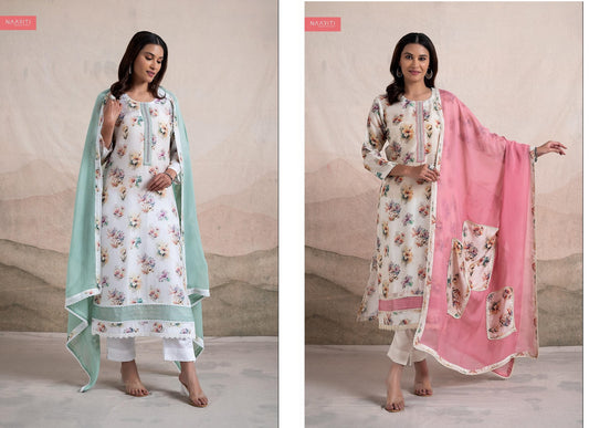 Noorana Naariti Muslin Pant Style Suits Exporter Gujarat