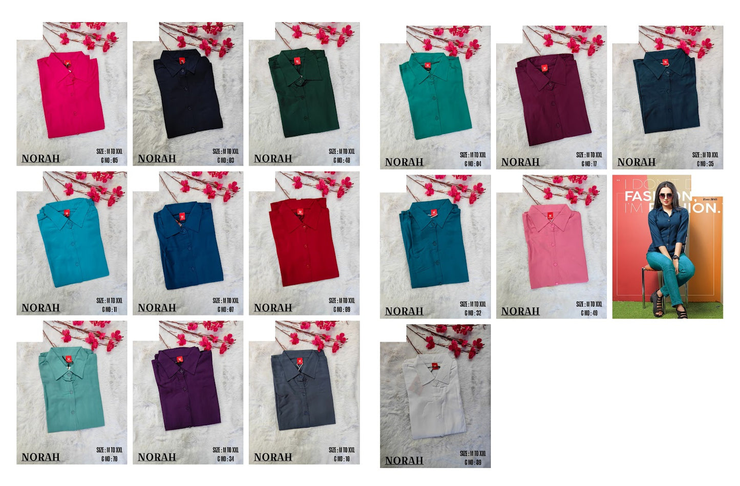 Norah Jnx Rayon Women Shirts Manufacturer