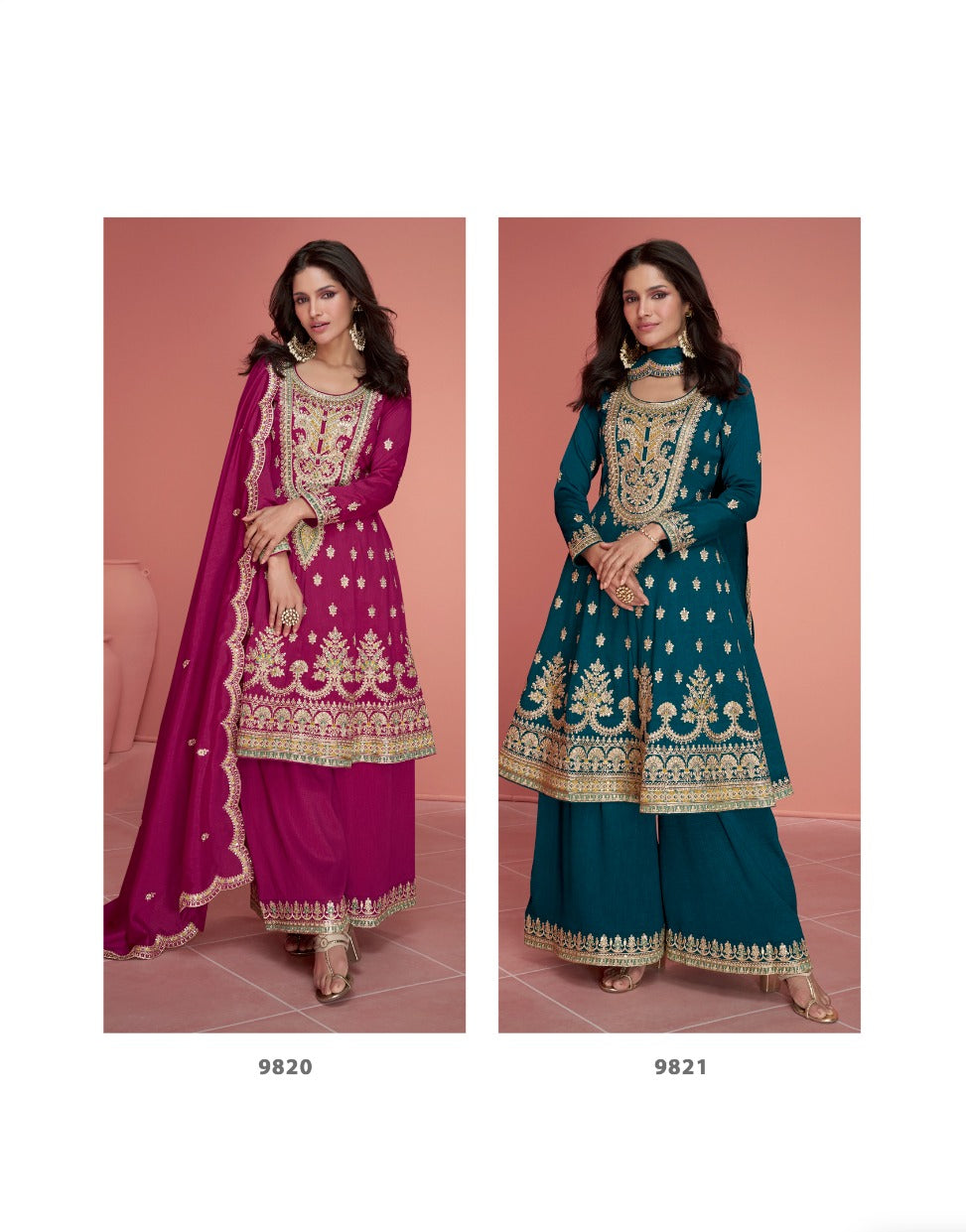 Nurvi Aashirwad Creation Premium Silk Readymade Suits Supplier Ahmedabad