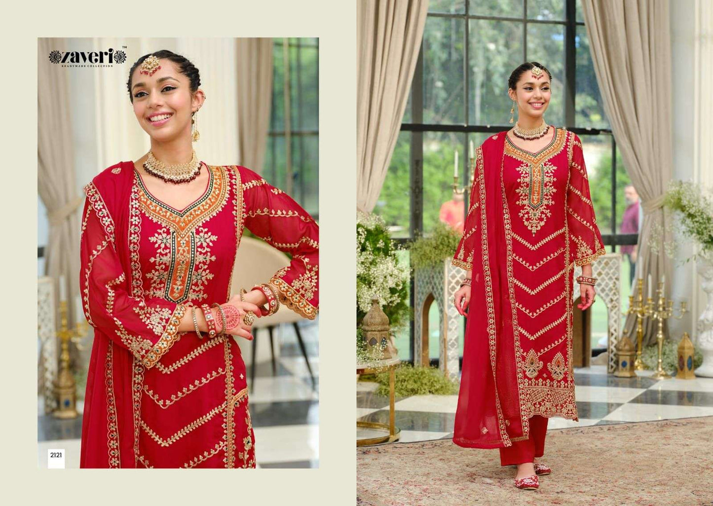 Nutan Zaveri Soft Organza Readymade Pant Style Suits Supplier Ahmedabad