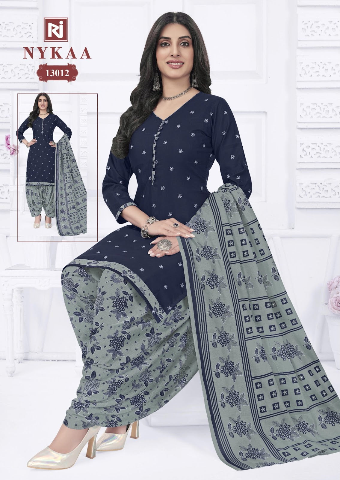 Nykaa Vol 13 Rajasthan Readymade Cotton Patiyala Suits Exporter Ahmedabad