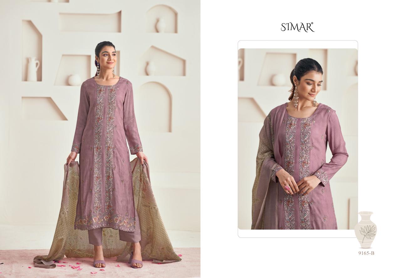 Nyra Simar Modal Muslin Pant Style Suits Manufacturer Gujarat