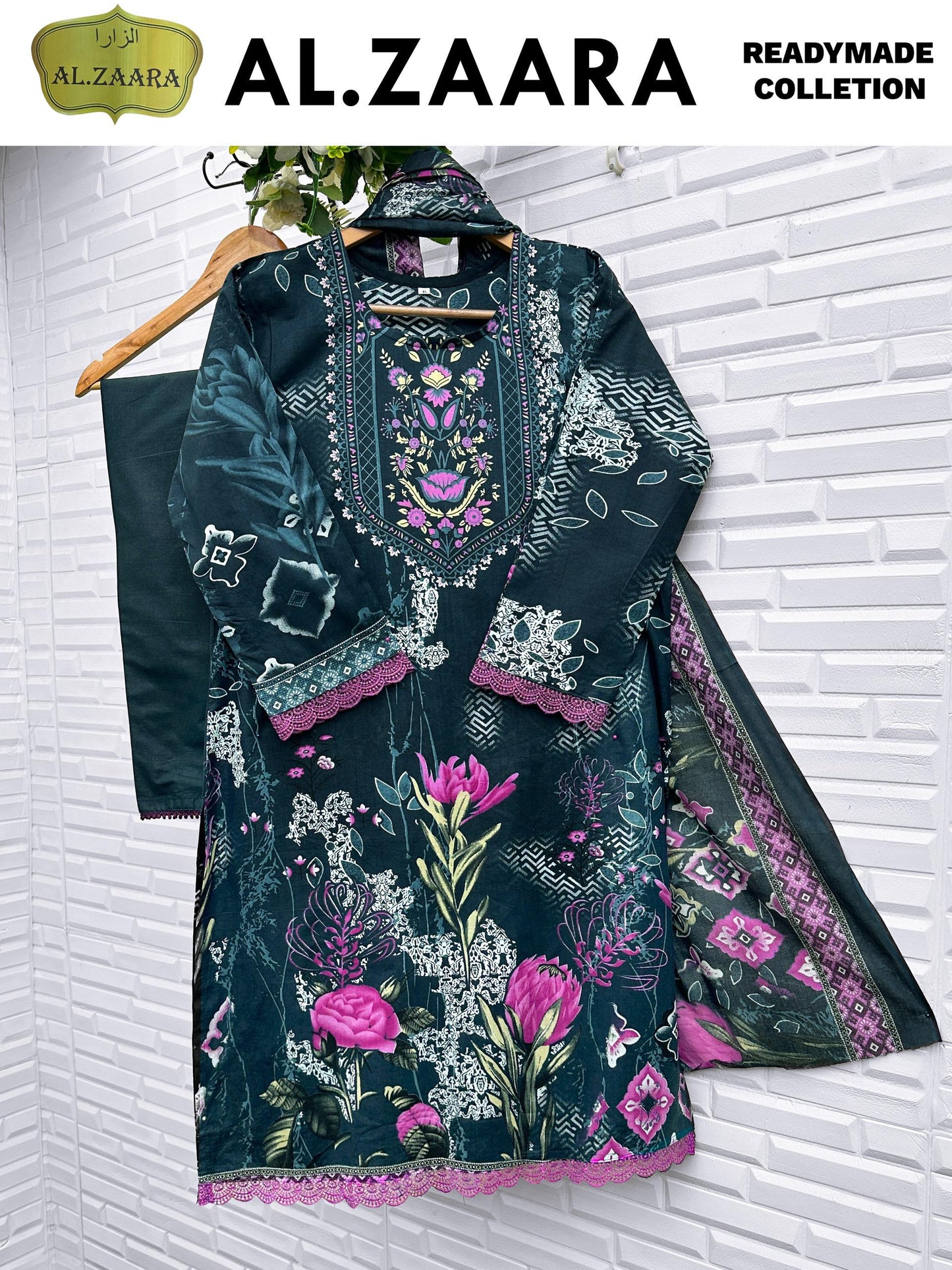 Vol 1 Al Zaara Cotton Open images Karachi Readymade Suits Wholesale